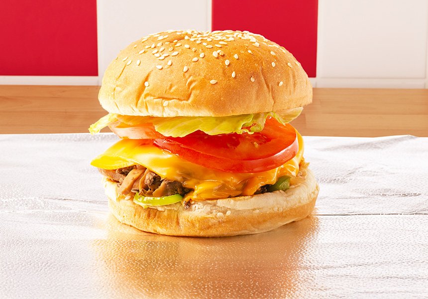Sandwich Veggie au fromage Five Guys